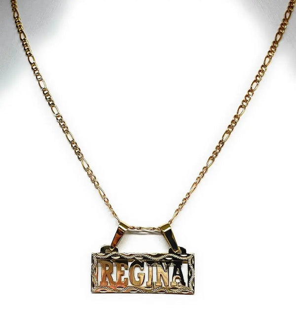Women's Custom Name 18K Gold Plated Necklace