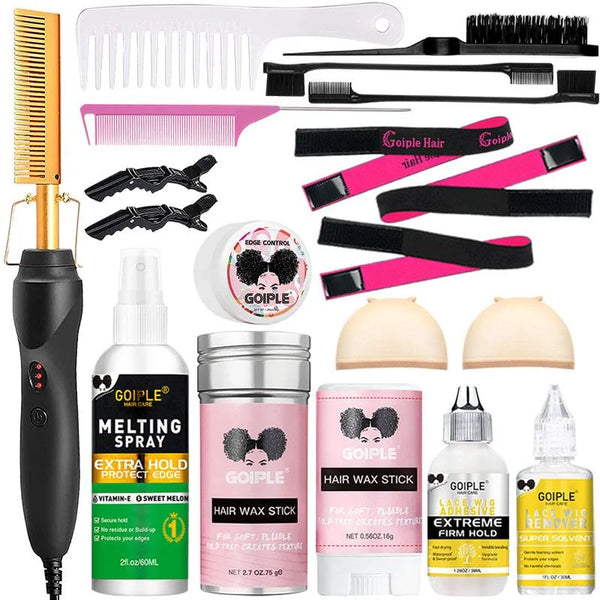 Electric Hair Straightener and Curling Iron