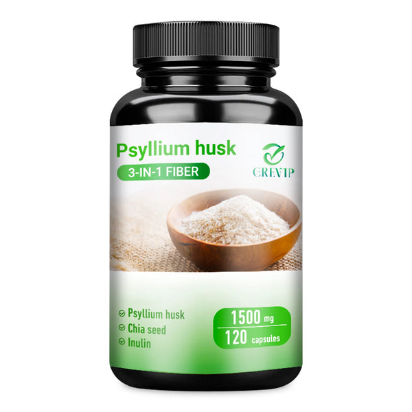 Psyllium Husk Supplement for Digestion, Bloating & Gut Health