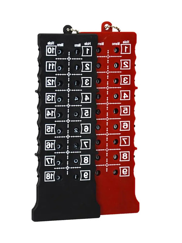 Portable Golf Scorecard Counter with Keychain