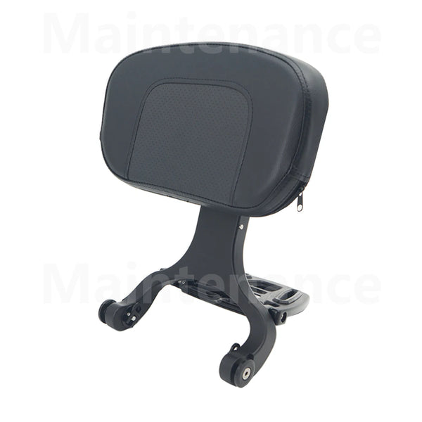 Motorcycle Multi-Purpose Backrest with Folding Luggage Rack