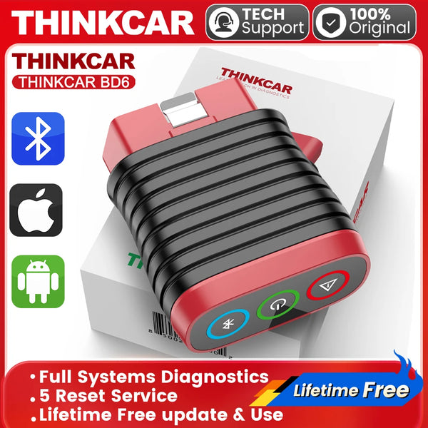 Thinkcar BD6 OBD2 Scanner Full System Car Diagnostic Tool