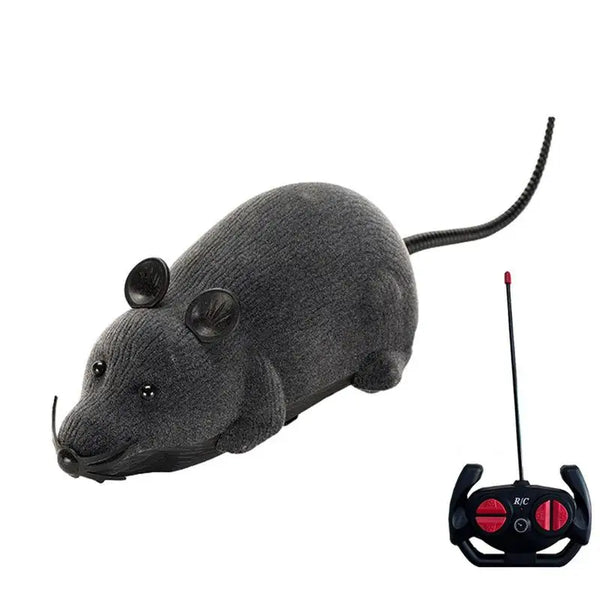 Remote Control Squeaky Mouse Toy for Cats