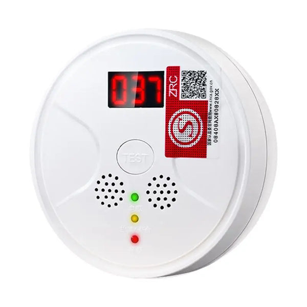 Battery-Powered Carbon Monoxide Detector