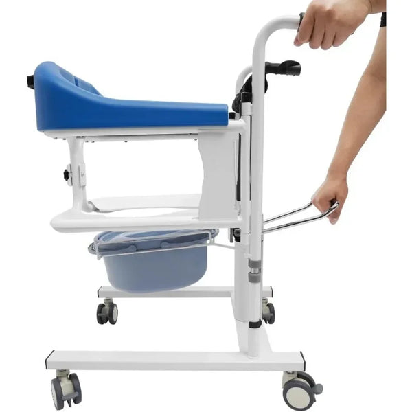 Elderly Portable Wheelchair and Toilet Lift Chair