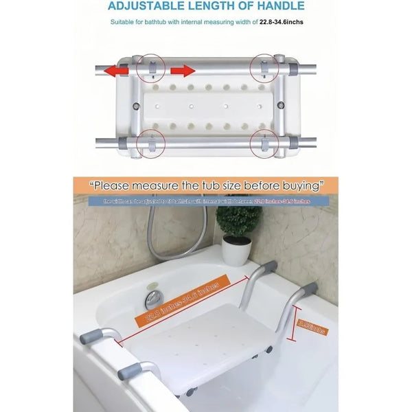 Heavy Duty Suspended Bath Bench Seat