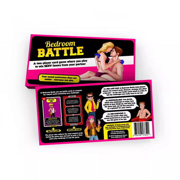 Bedroom Battle Card Game