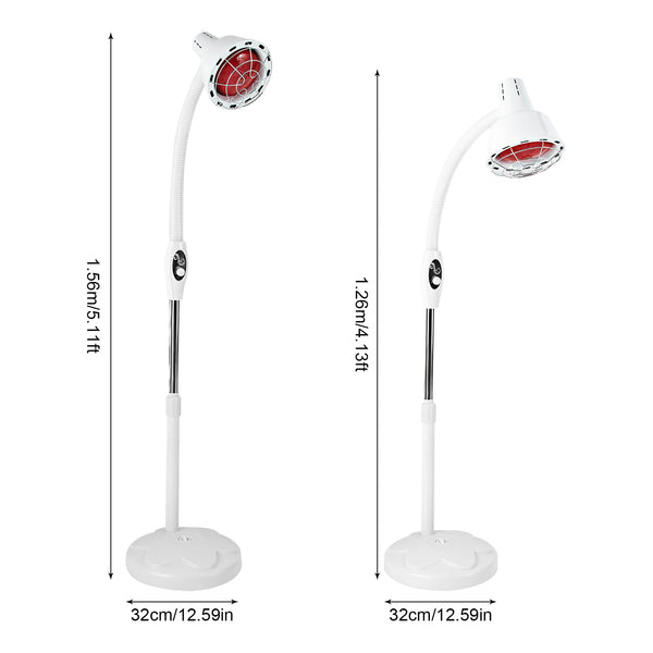 Infrared Heat Lamp Therapy Floor Stand
