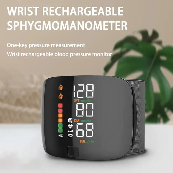 Electronic Wrist Blood Pressure Monitor