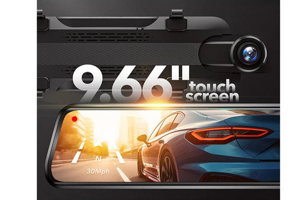 Ai Dash Cam with Front & Rear HD, GPS, and Night Vision