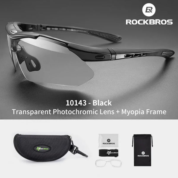 Photochromic UV400 Sports Glasses
