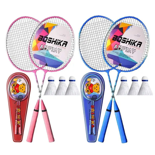 Portable Badminton Set with Bag & 3 Balls