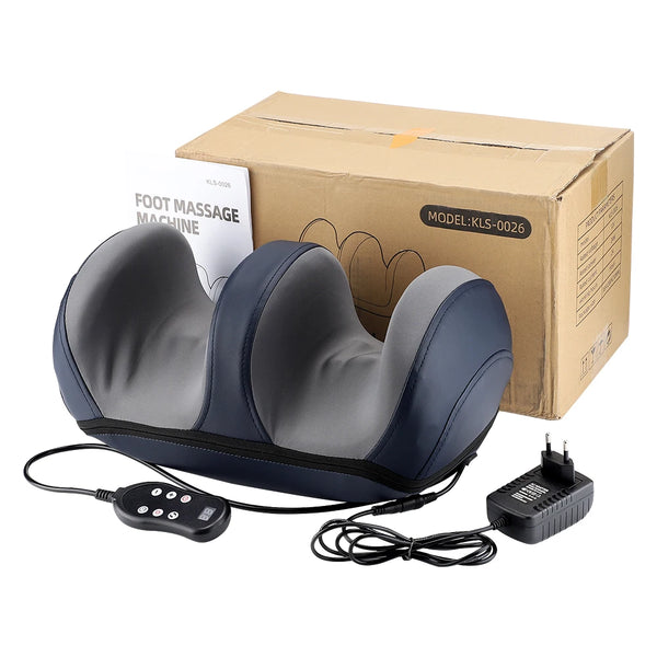 Electric Foot Massager with Deep Kneading Rollers