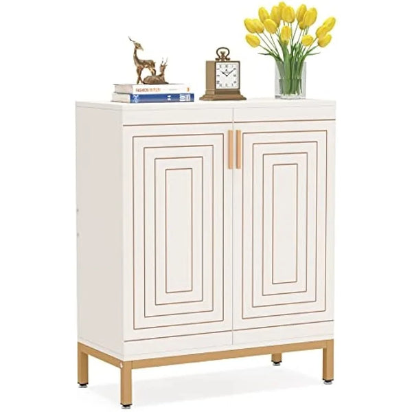 Modern Shoe Cabinet with Doors