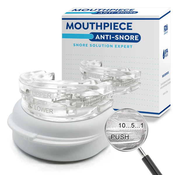 Adjustable Anti-Snoring Mouth Guard Sleeping Device