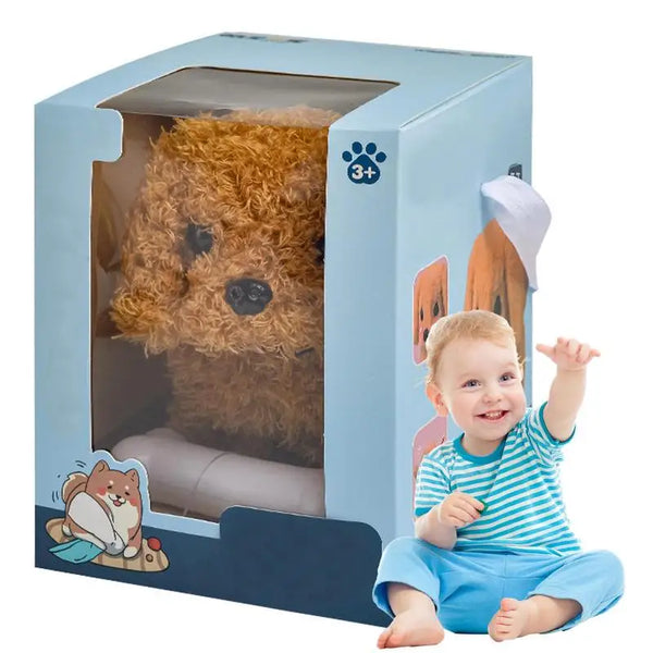 Walking Robot Plush Puppy Dog Toy