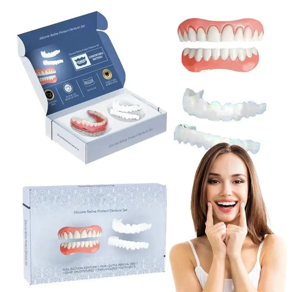 Adjustable Cosmetic Denture Set