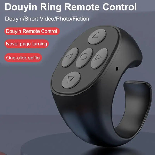 Wireless Bluetooth Mobile Selfie & Remote Control Ring