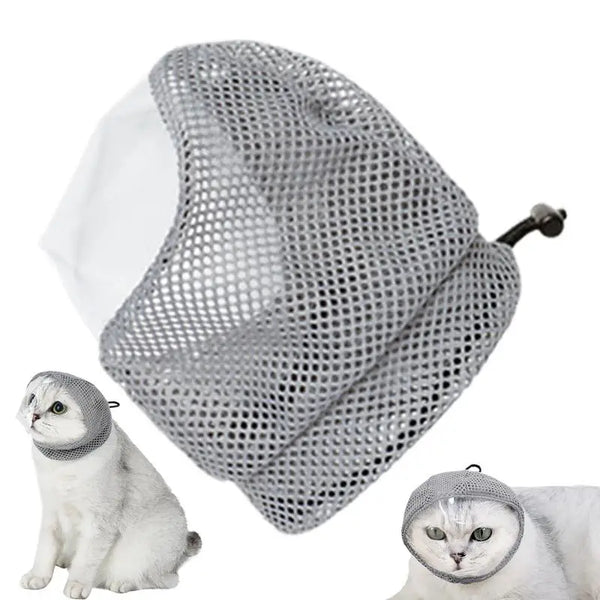 Adjustable Cat Muzzle Anti Bite Scratch Grooming Tool
