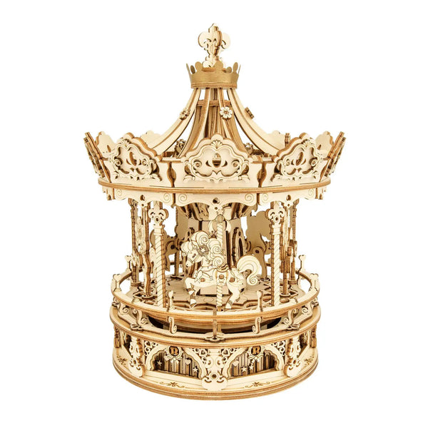 Rotatable Romantic Carousel Music Box
