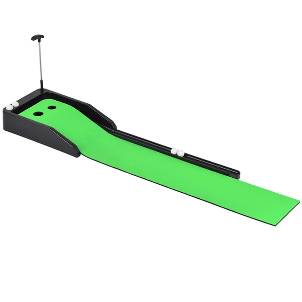 Indoor Mini Practice Putting Golf Mat - Green