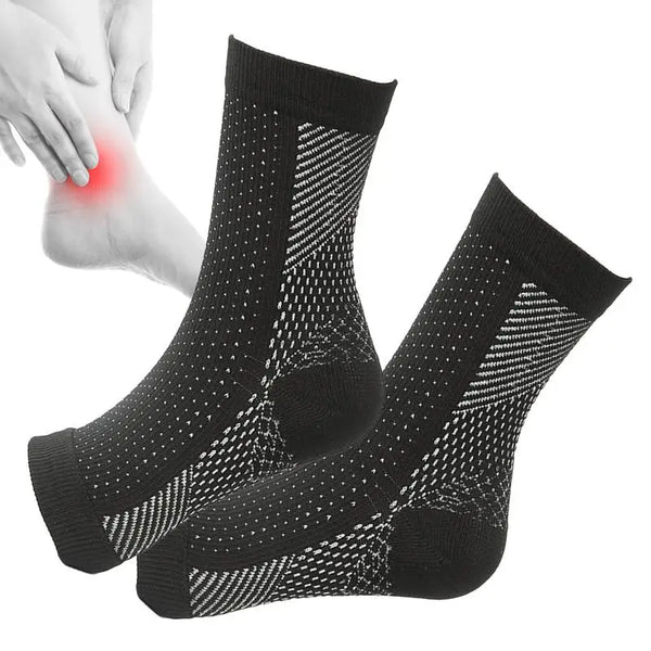 Toeless Ankle Compression Socks for Neuropathy Pain Relief