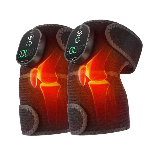 Electric Knee Massager with Heating and Vibration